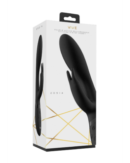 Zosia – Classic G-Spot Rabbit – Zwart