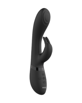 Cato – Pulse G-spot Konijn – Zwart