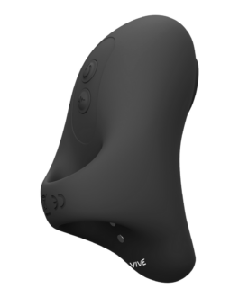 Hana – Pulse Wave Vinger Vibrator – Zwart