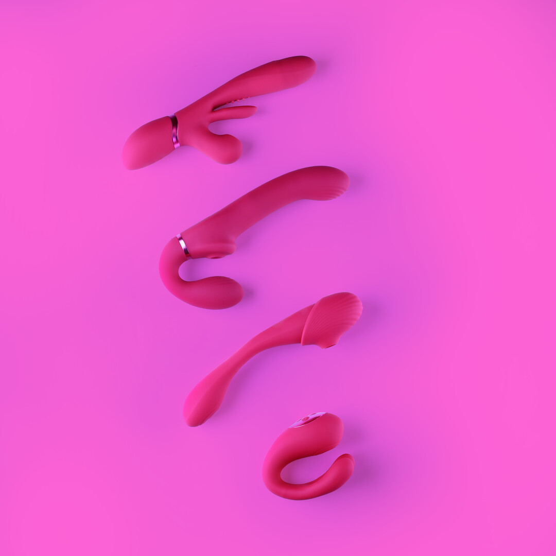 Ai - Dual Vibrating Air Wave Tickler Strapless Strapon - Afbeelding 7