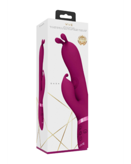 Gada – Vibrerende Bunny Ear G-Spot Rabbit met Pulse Wave Shaft