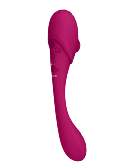 Mirai – Dubbelzijdige Pulse Wave  Air Wave Buigbare Vibrator