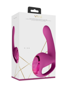 Riko – Triple Motor Thumper met Geavanceerde Vingerbeweging  Puls Golf Stimulator – Roze