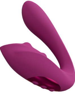 Yuki – Dual Motor G-Spot Vibrator met Masserende Parels – Roze