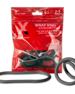 Silicone Slim Wrap Ring – Cockring / Ball Strap – 9 / 22 cm