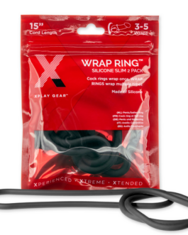 Silicone Slim Wrap Ring – Cockring / Ball Strap – 15 / 38 cm