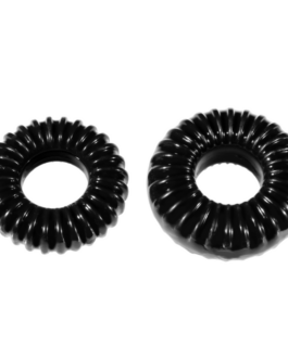 PF Blend Premium Stretch Ribbed Ring – Cockring Set