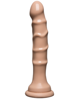 Slimline Dong met Zuignap – 5.5 / 13 cm – Vanille