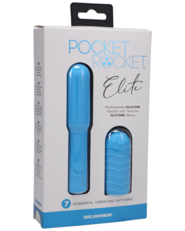 Elite – Mini Vibrator met verwisselbare opzetstuk – 4 / 10 cm