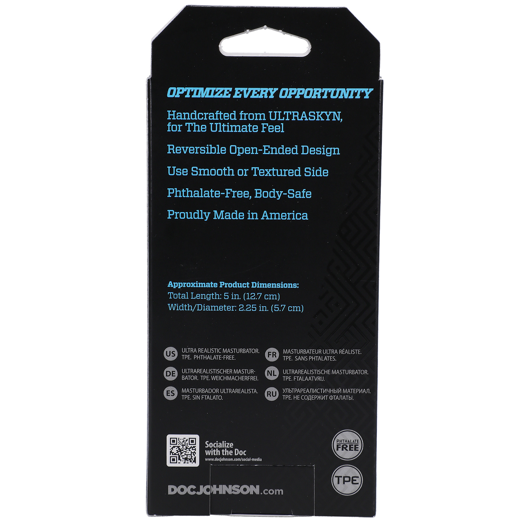 Studs - Omkeerbare ULTRASKYN Masturbator - Afbeelding 3