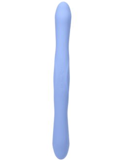 Duet – Double Ended Vibrator met Draadloze Afstandsbediening – Periwinkle