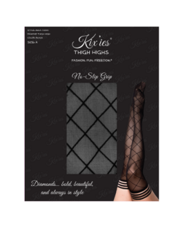 Anna – Thigh High – A – Zwart
