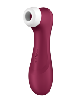 Pro 2 Generatie 3 – Double Air Pulse Vibrator – Liquid Air – Wijnrood