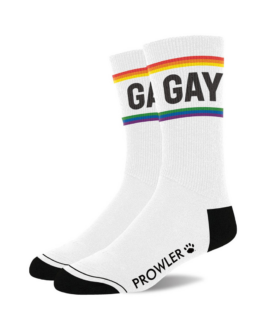 Gay Sokken – Wit/Pride