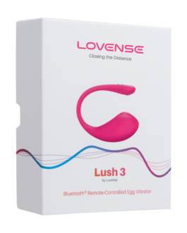 Lush 3 – Krachtige App-gestuurde Draagbare G-spot Ei Vibrator – Roze