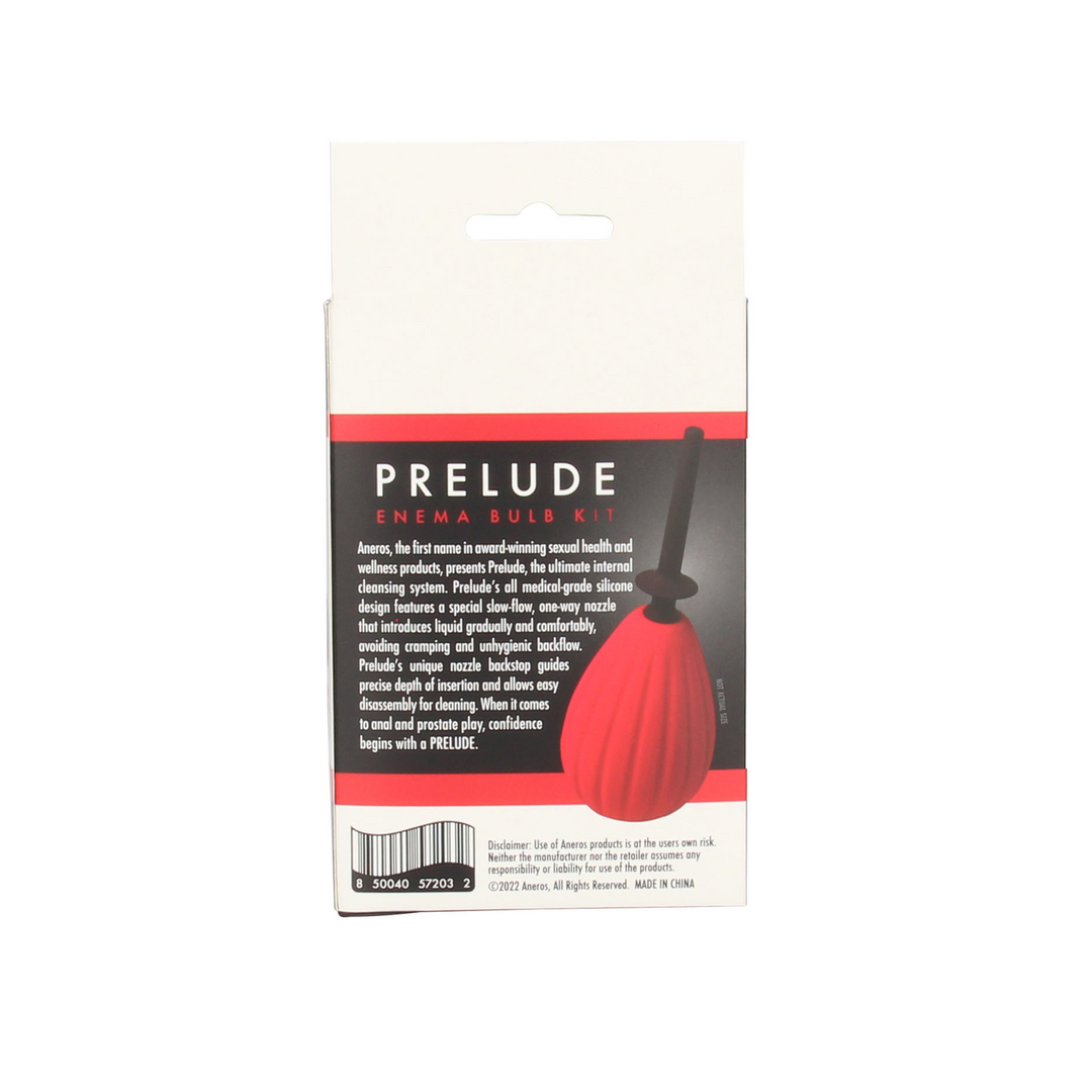 Prelude Enema Bulb Kit - Rood - Afbeelding 4
