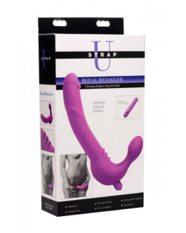 Royal Rider – Vibrerende Siliconen Strapless Strap-On