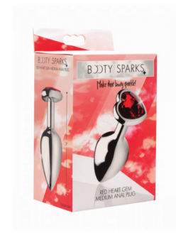 Rode Hart Gem – Butt Plug – Medium