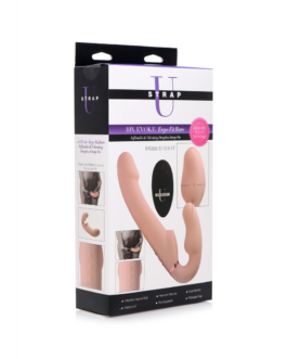 Evoke Ergo-Fit – Opblaasbare en Vibrerende Strapless Strap-On