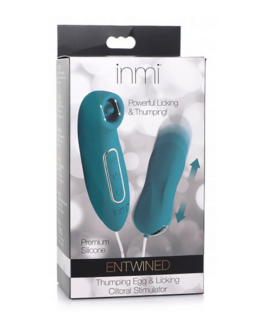 Entwined – Thumping Ei en Lickende Clitorale Stimulator