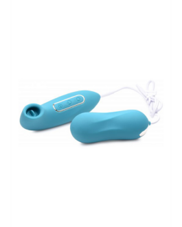 Entwined – Thumping Ei en Lickende Clitorale Stimulator