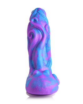 Octophallus – Siliconen Dildo – Paars/Blauw