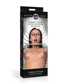 Tower of Pain – Tepelknijpers – Zilver