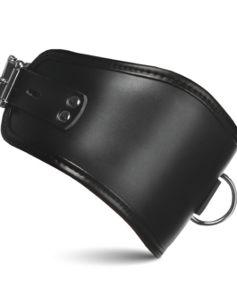 Hard Stance – Gevoerde Vergrendelbare Houdingskraag – Zwart