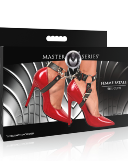 Femme Fatale – Hakmanchetten – Zwart/Rood