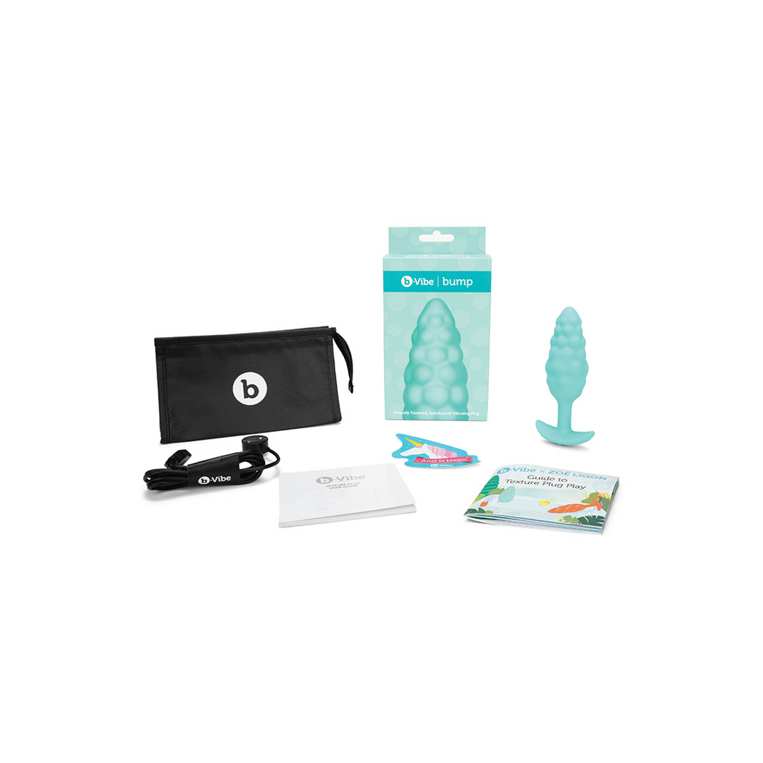 Bump Textuur Plug - Vibrerende Butt Plug - Afbeelding 3