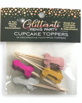 Glitterati – Penis Cupcake Set