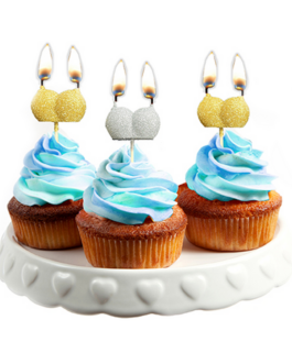 Glitterati – Boobie Kaars Set