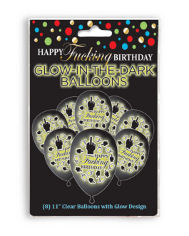 Gelukkige F’ing Verjaardag – Glow Ballonnen