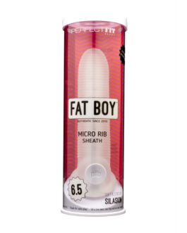Fat Boy Micro Ribbed Sheath – Dildo – 6 / 16,5 cm