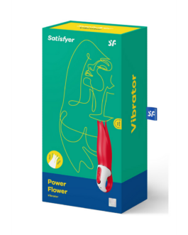 Power Flower – Classic Vibrator – Rood