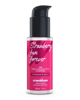 Waterbasis Glijmiddel – Aardbei Smaak – 1,7 fl oz / 50 ml