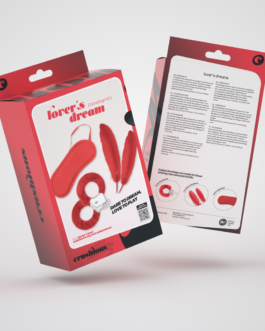 Lover’s Dream – 4-delige Bondage Kit voor Beginners – Rood