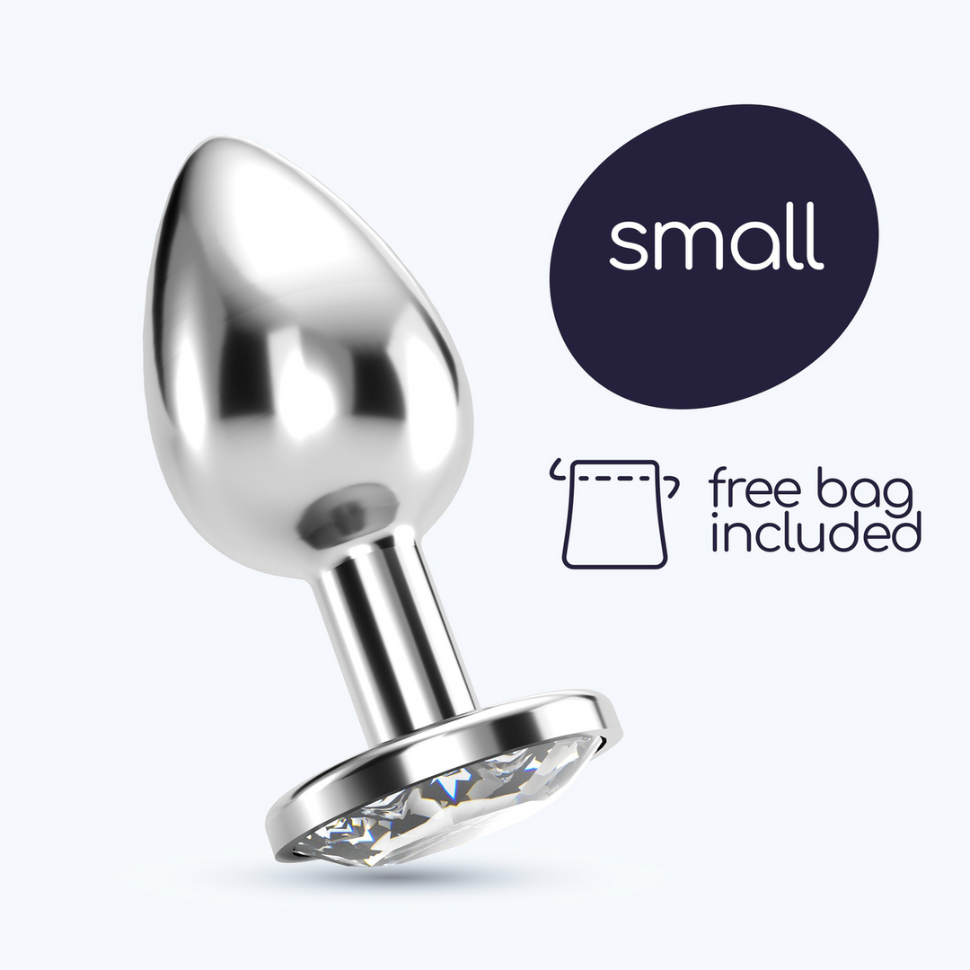 Bijou - Anale Sieraad Plug - Klein - Doorzichtig - Afbeelding 7