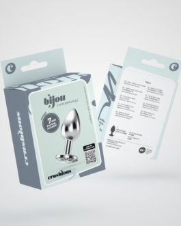 Bijou – Anale Sieraad Plug – Klein – Doorzichtig