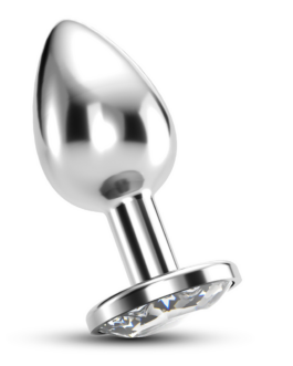 Bijou – Anale Sieraad Plug – Klein – Doorzichtig