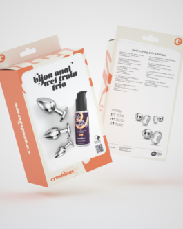 Bijou – Anal Wet Train Trio – 3 Jewel Plugs – Helder