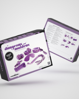 Dungeons and Maidens – 8-delige BDSM Kit – Paars