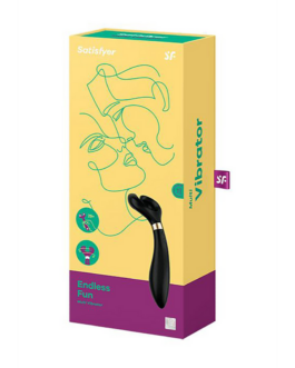Eindeloos Plezier – Partner Vibrator – Zwart