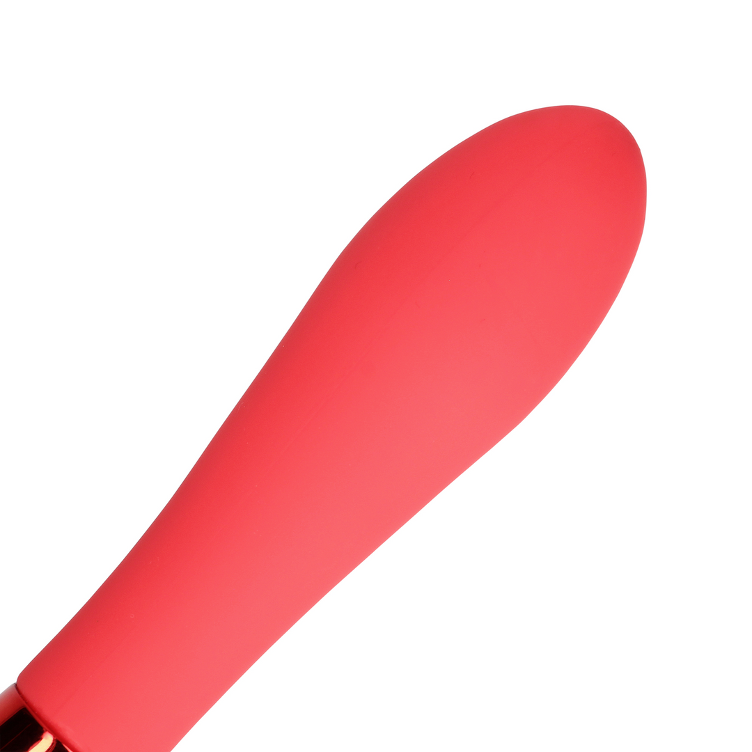 Siliconen Smooth Vibrator - Salsa - Afbeelding 7