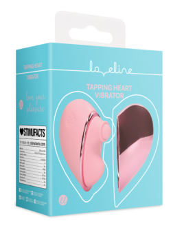 Tapping Heart Vibrator – Roze Arabesque