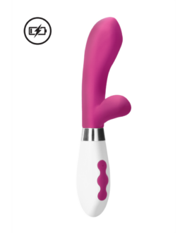 Achilles – Oplaadbare Rabbit Vibrator – Roze