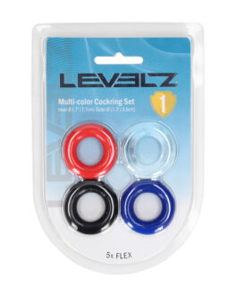Cockring Set van 4 – Multicolor