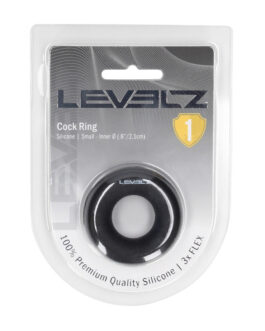 Vloeibare Silicoenen Cockring – S – Zwart