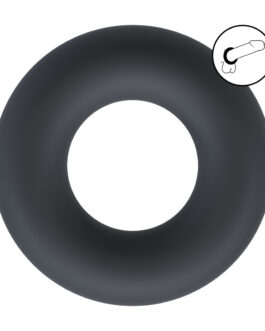 Vloeibare Siliconen Cockring – M – Zwart