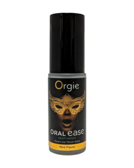 Oral Ease Deepthroat – Mond- en Keelspray – Munt Smaak – 0,5 fl oz / 15 ml